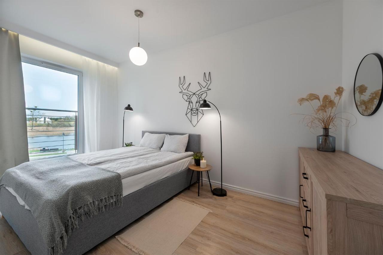 River View - Widok Na Wode, Parking W Hali, Winda, 3Pok I 5 Lozek, Klima, Netflix I Max, Centrum Iława Eksteriør billede